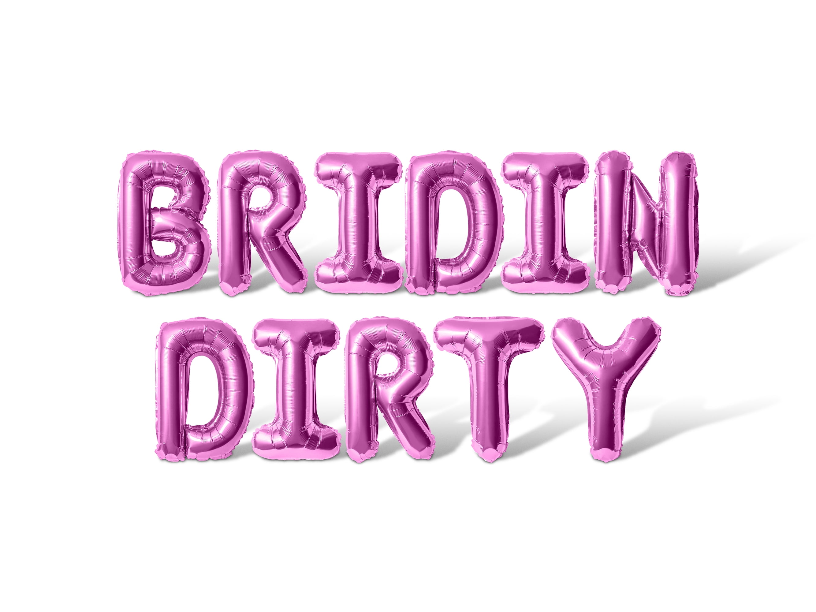 LUCKY IN LOVE Letter Balloons - 16 Inch Foil Alphabet Banner For Parties