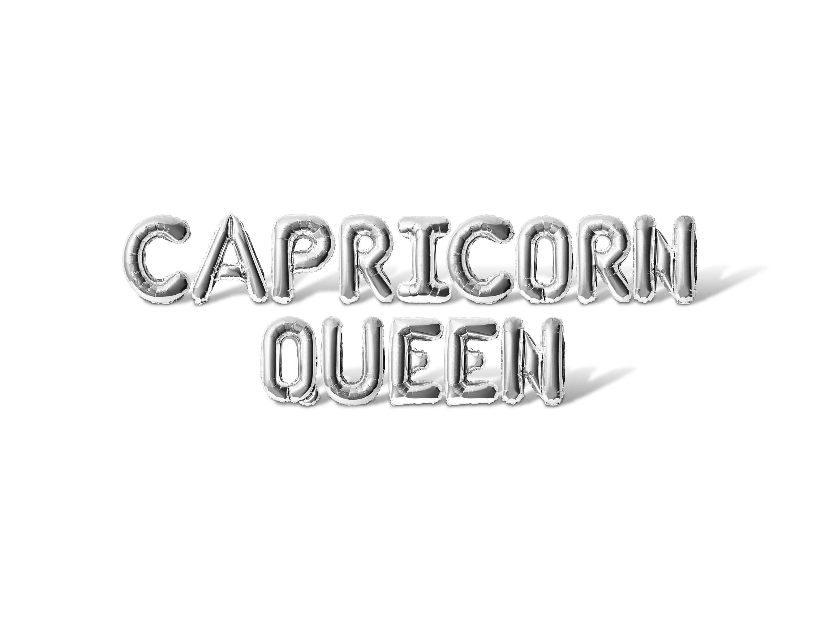 Letter Balloons - CAPRICORN QUEEN 16