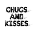 thumbnail image 1 of Letter Balloons - CHUGS AND KISSES 16" Inch Alphabet Letters Foil Mylar Balloon Valentine's Day Party Banner (Black), 1 of 5