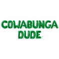 thumbnail image 1 of Letter Balloons - COWABUNGA DUDE 16" Inch Alphabet Letters Foil Mylar Balloon Birthday Party Banner (Green), 1 of 5