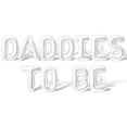 thumbnail image 1 of Letter Balloons - DADDIES TO BE 16" Inch Alphabet Letters Foil Mylar Balloon Baby Shower Party Banner (White), 1 of 5