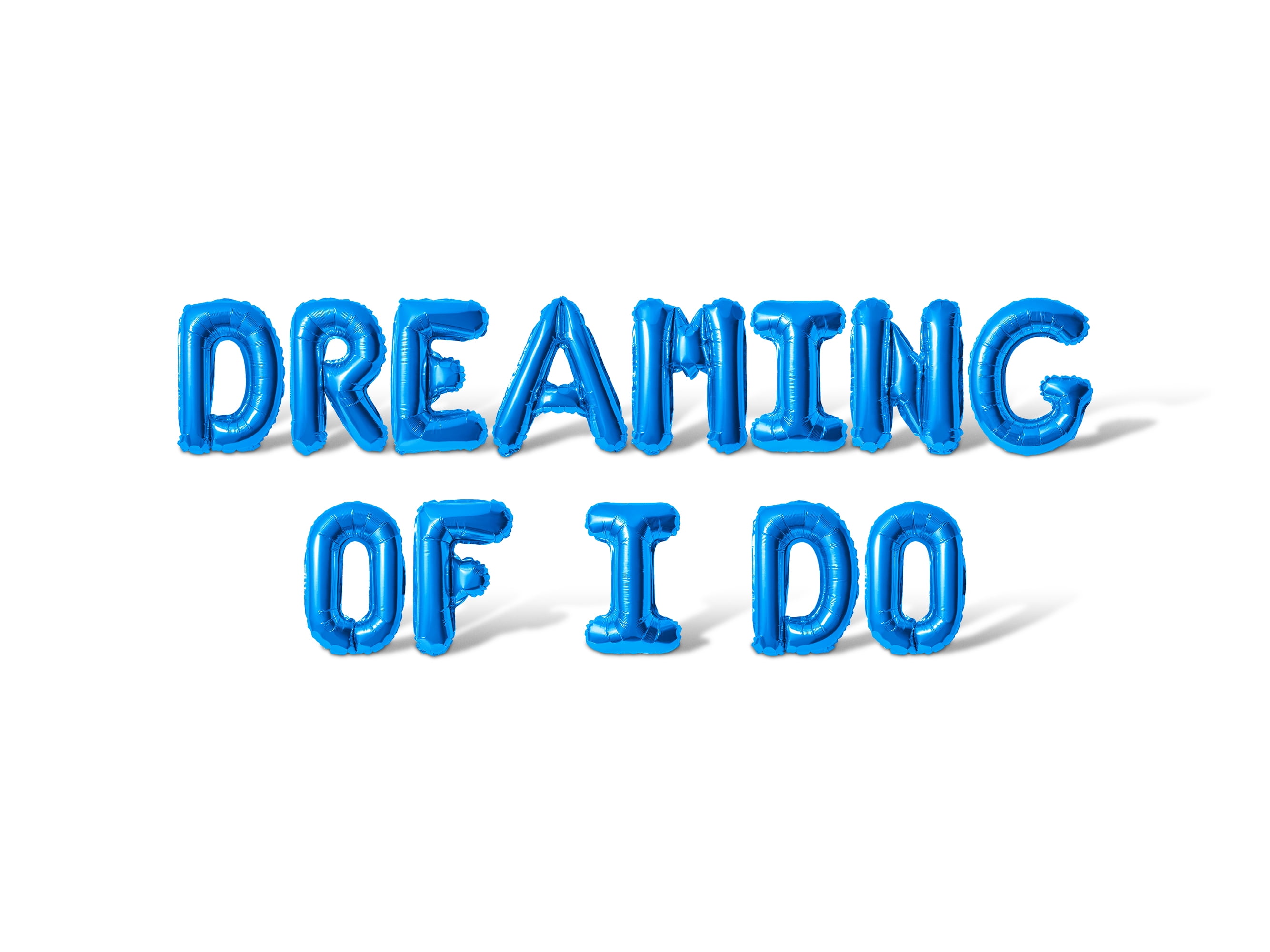 Letter Balloons - DREAMING OF I DO 16