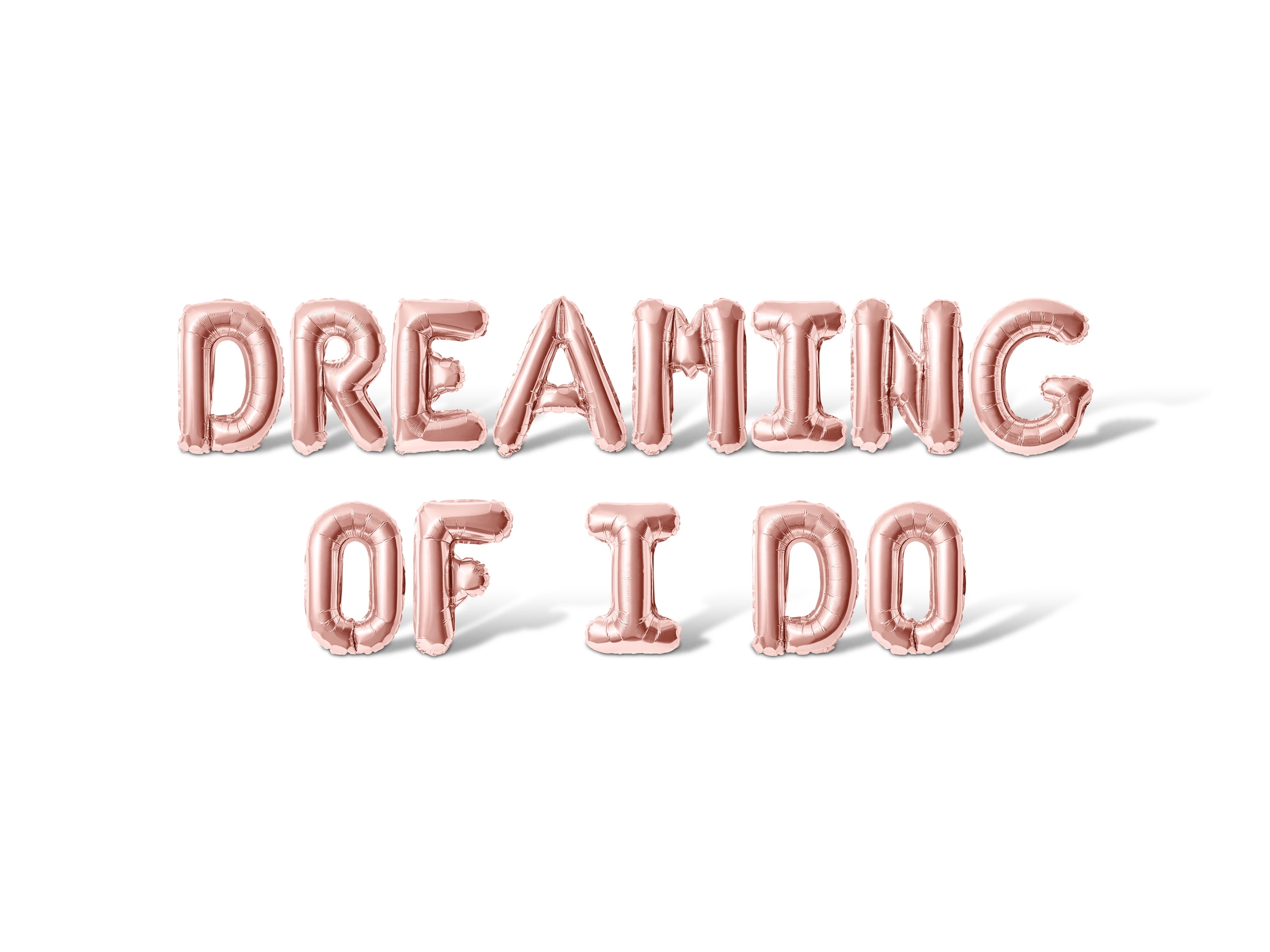 Letter Balloons - DREAMING OF I DO 16