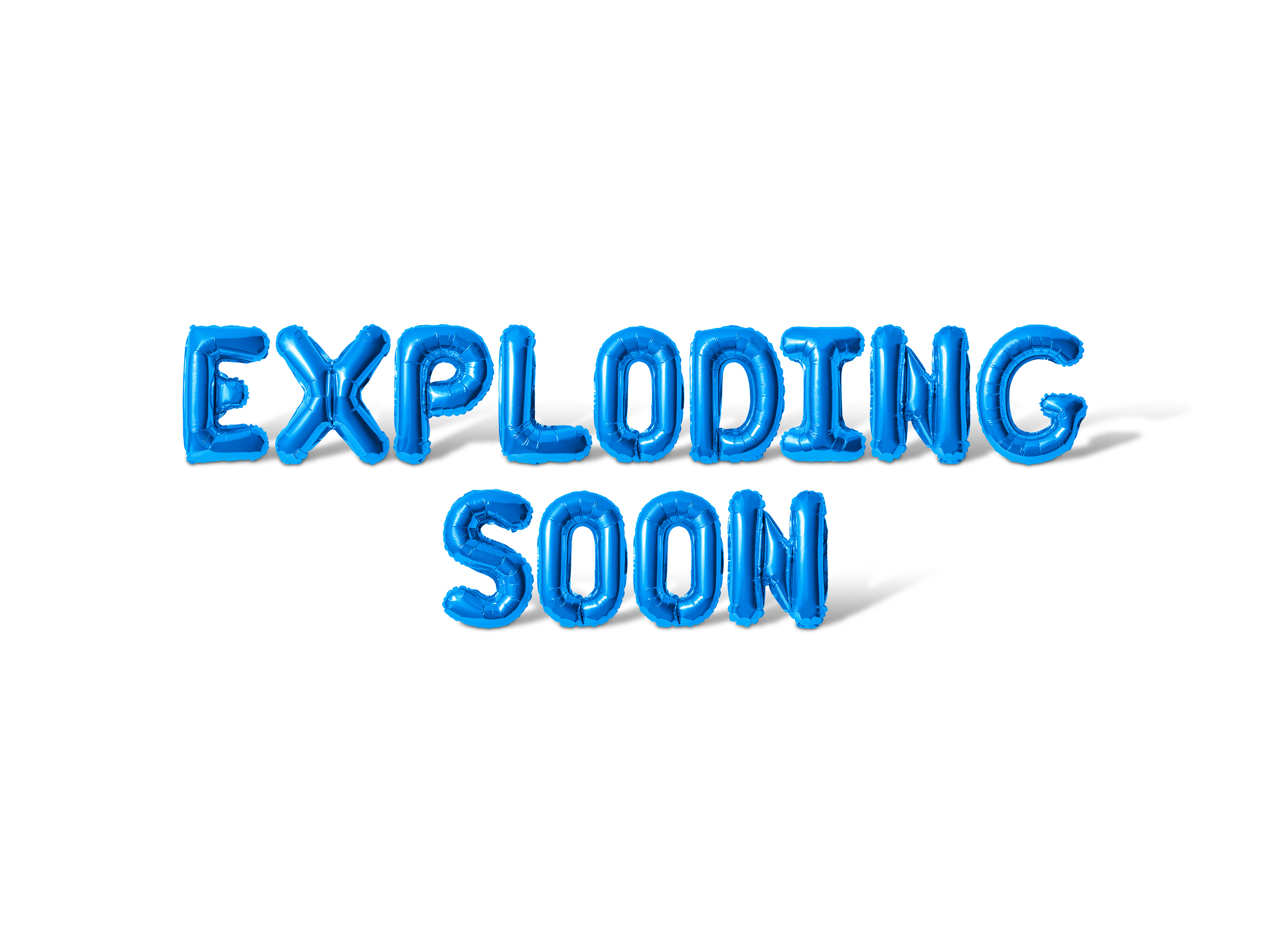 Letter Balloons - EXPLODING SOON 16