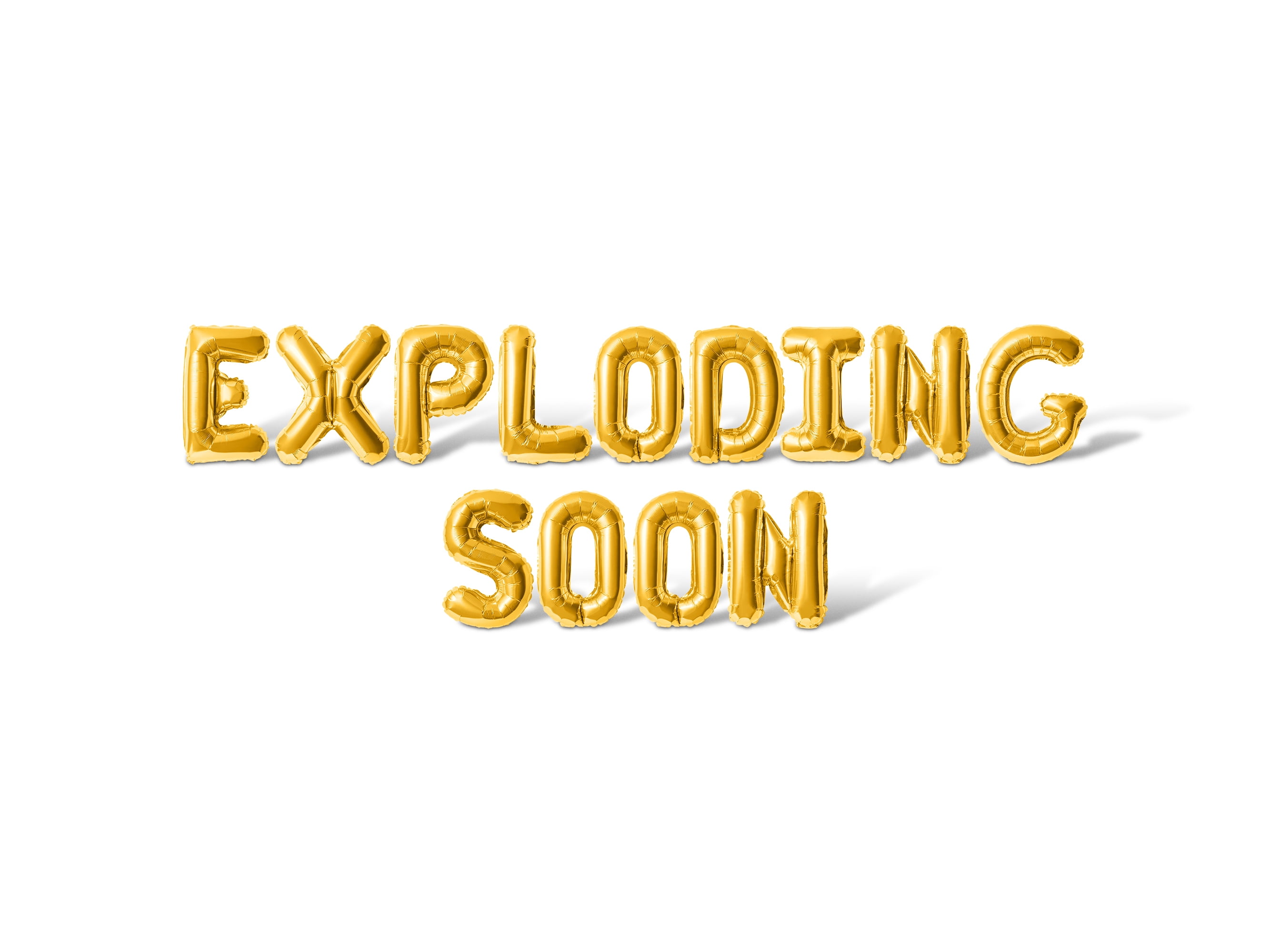 Letter Balloons - EXPLODING SOON 16