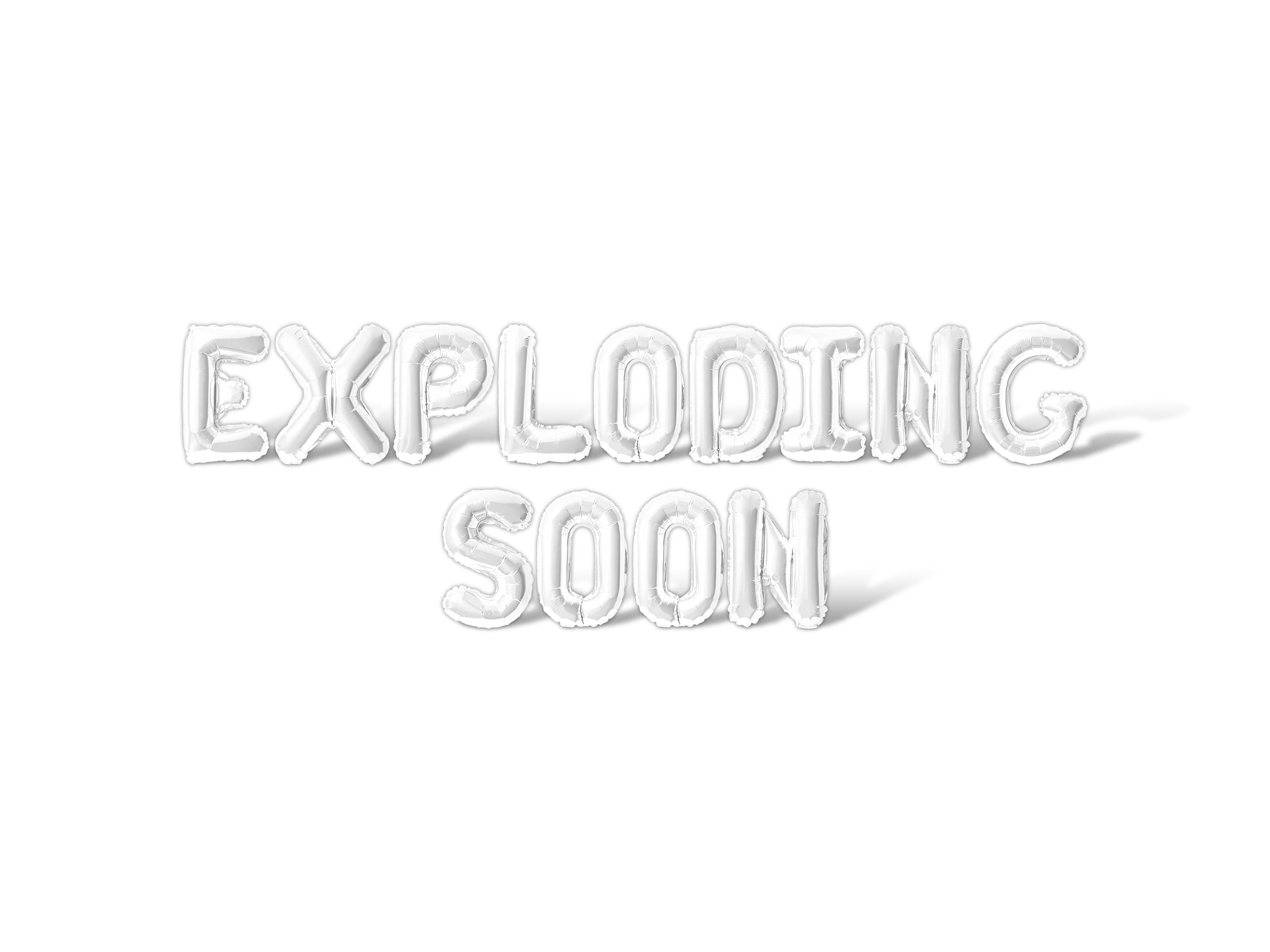 Letter Balloons - EXPLODING SOON 16