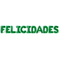 thumbnail image 1 of Letter Balloons - FELICIDADES 16" Inch Alphabet Letters Foil Mylar Balloon Congratulations Party Banner (Green), 1 of 5
