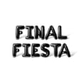 thumbnail image 1 of Letter Balloons - FINAL FIESTA 16" Inch Alphabet Letters Foil Mylar Balloon Bachelorette or Bridal Shower Party Banner (Black), 1 of 5