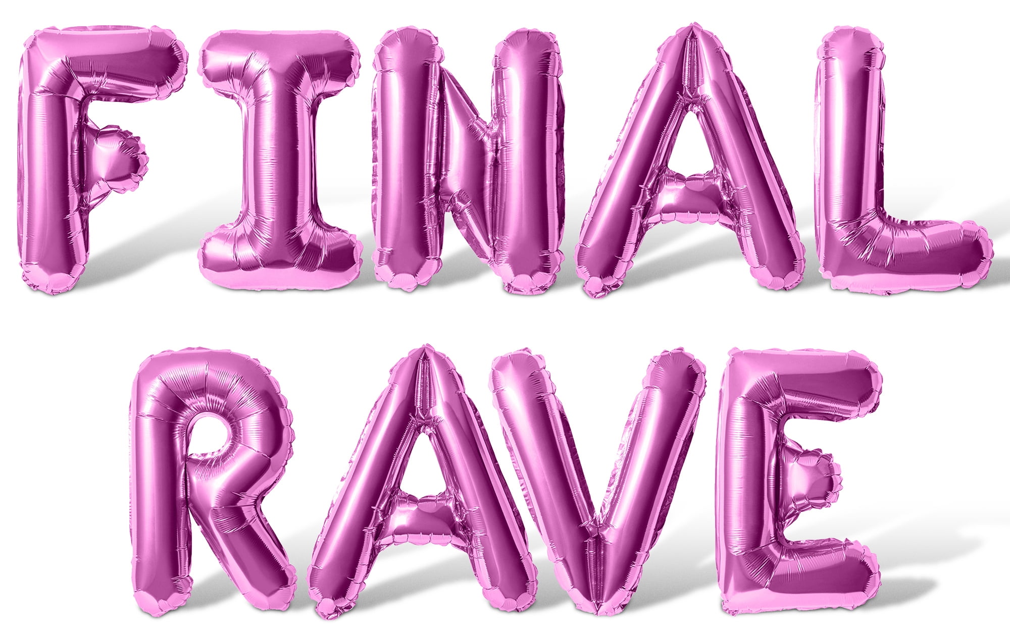Letter Balloons - FINAL RAVE 16