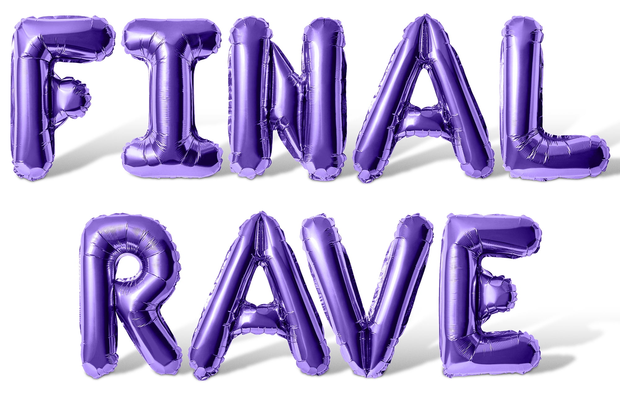 Letter Balloons - FINAL RAVE 16