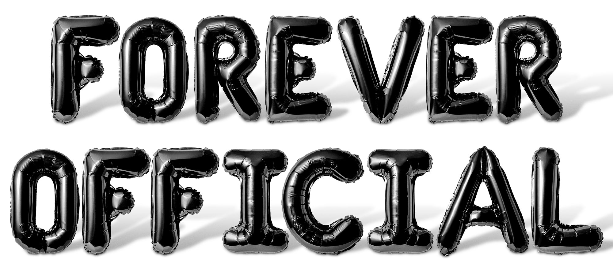 Letter Balloons - FOREVER OFFICIAL 16