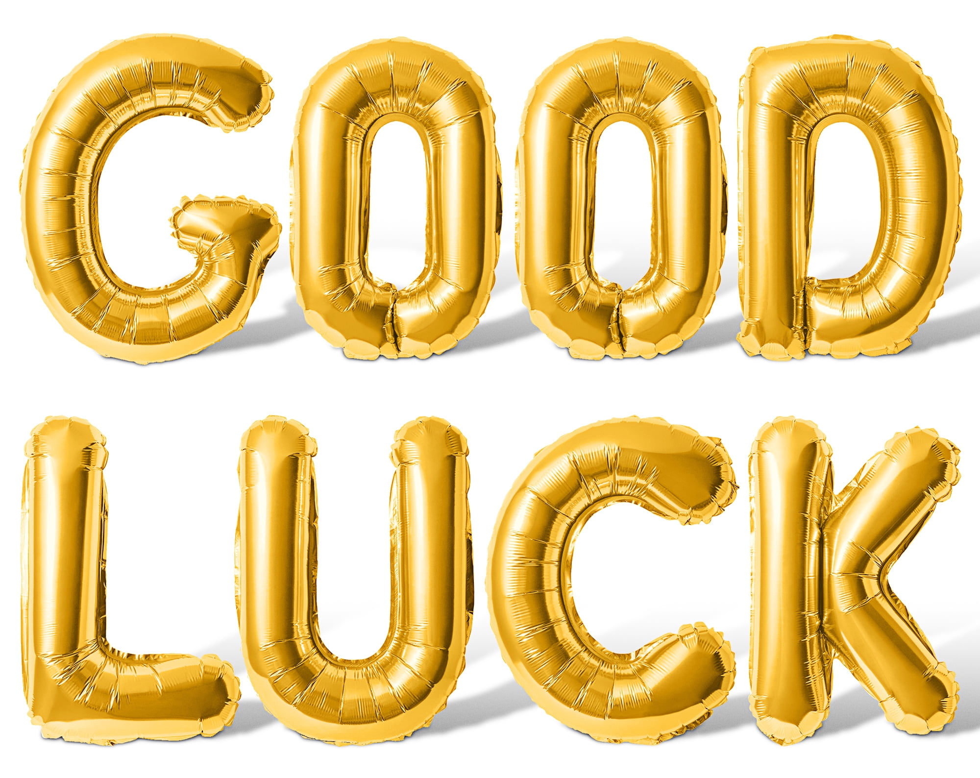Letter Balloons - GOOD LUCK 16