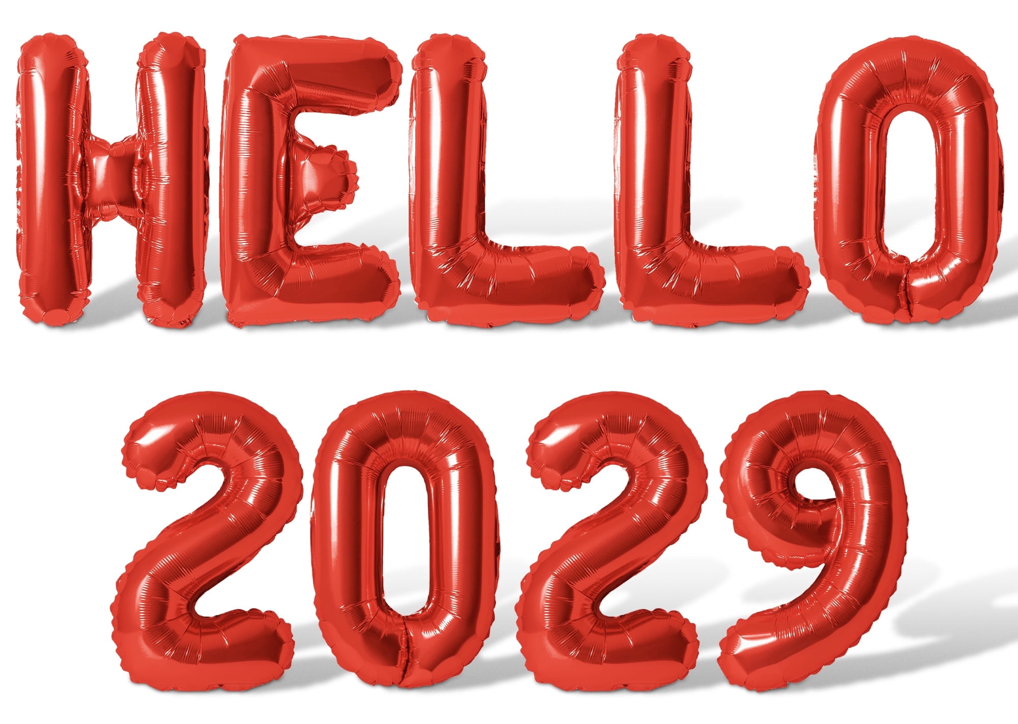 192 Letters Letter Balloons - HELLO 2029 16