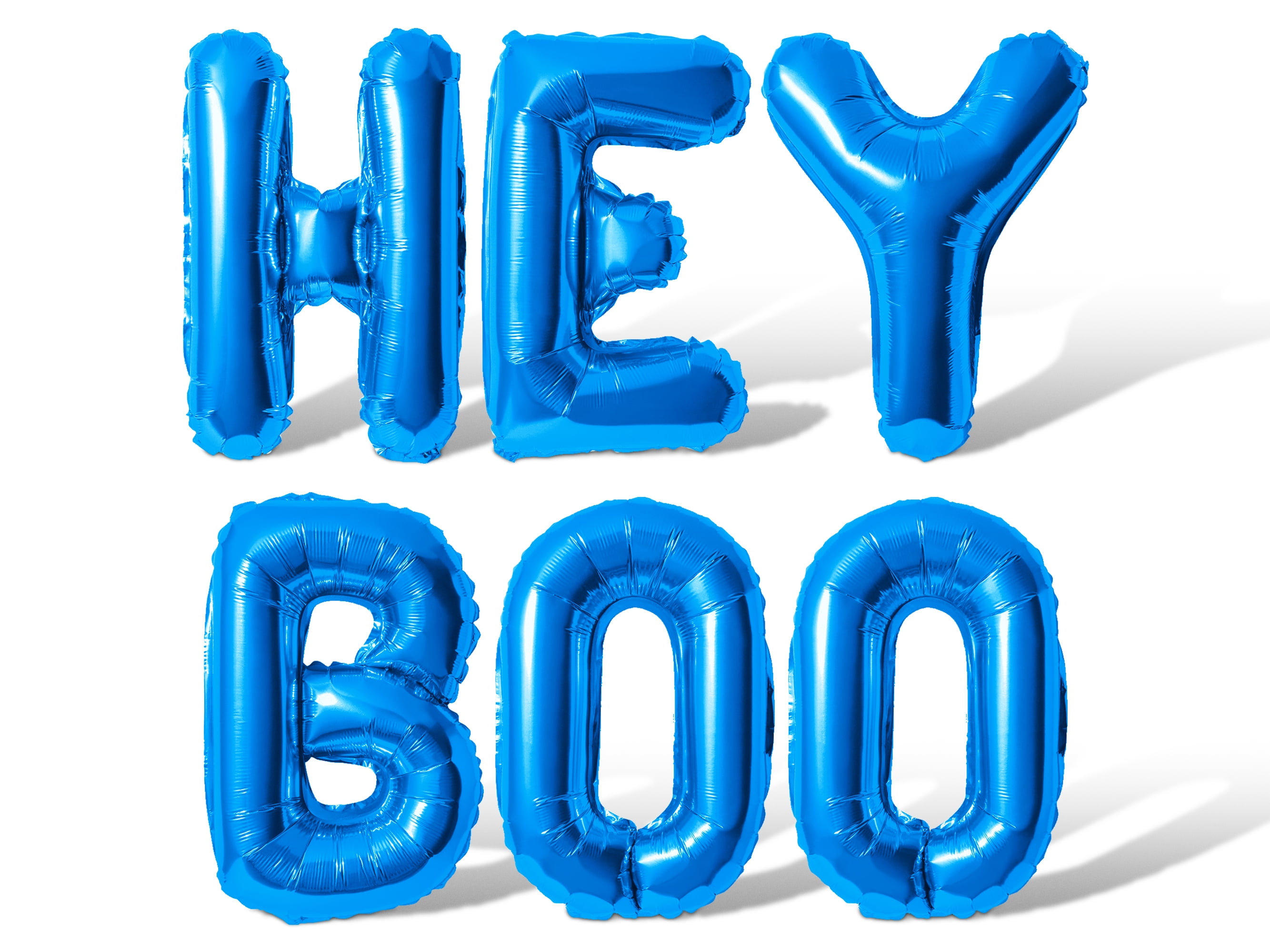 Letter Balloons - HEY BOO 16