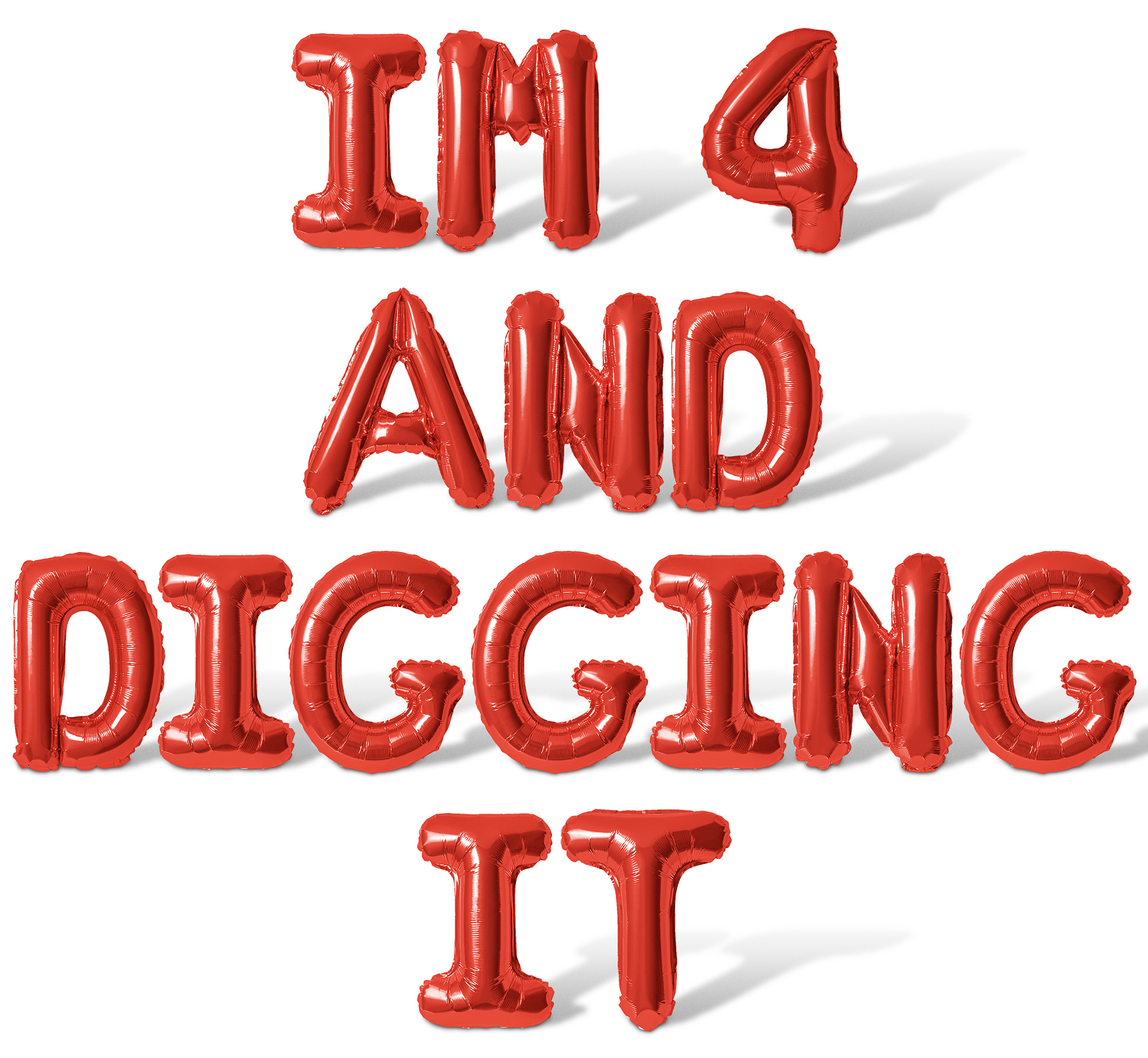 Digging Letters Letter Balloons - IM 4 AND DIGGING IT 16