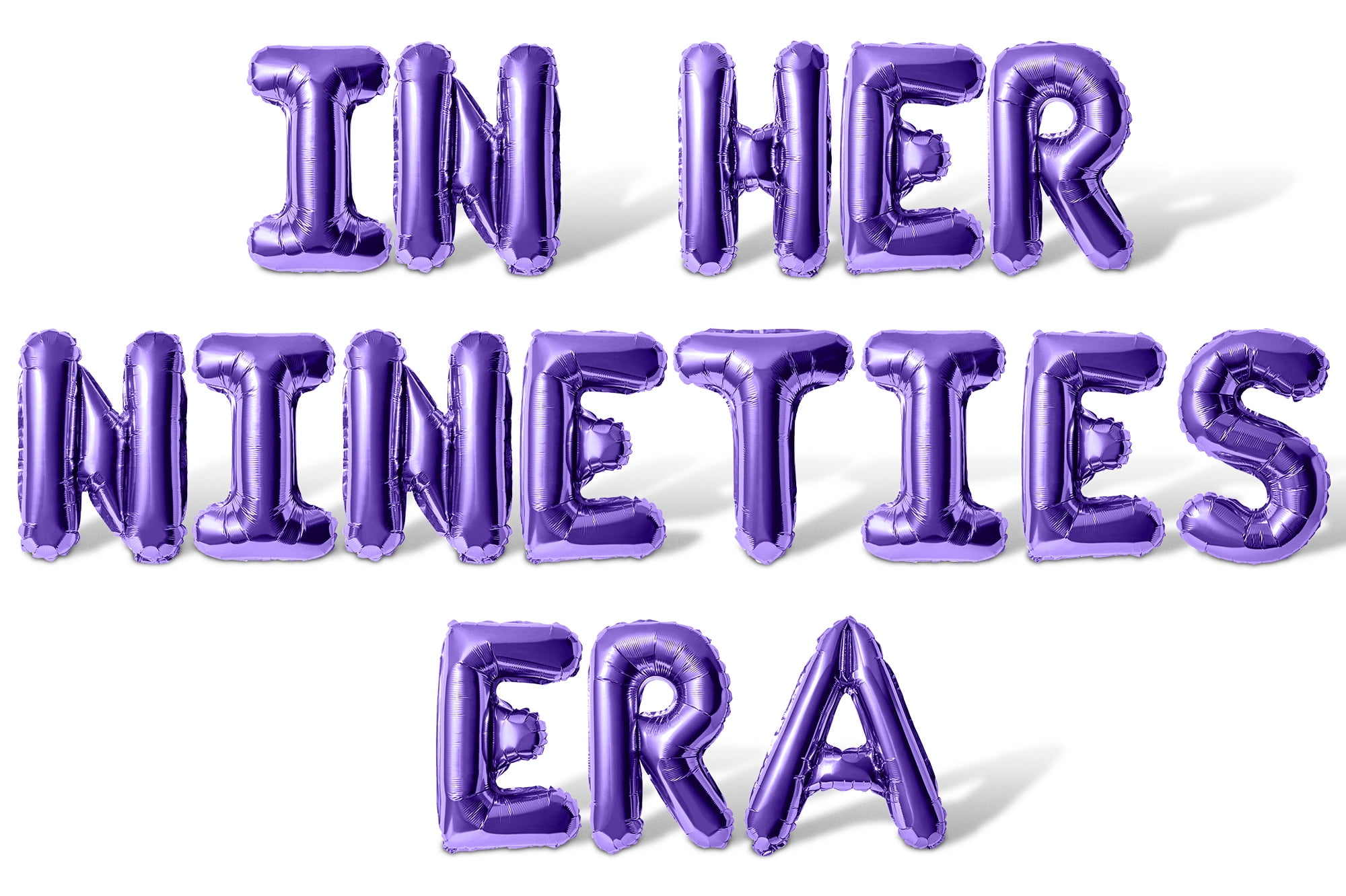 Letter Balloons - IN HER NINETIES ERA 16