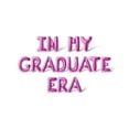 thumbnail image 1 of Letter Balloons - IN MY GRADUATION ERA 16" Inch Alphabet Letters Foil Mylar Balloon Graduation Day Party Banner (Pink), 1 of 5