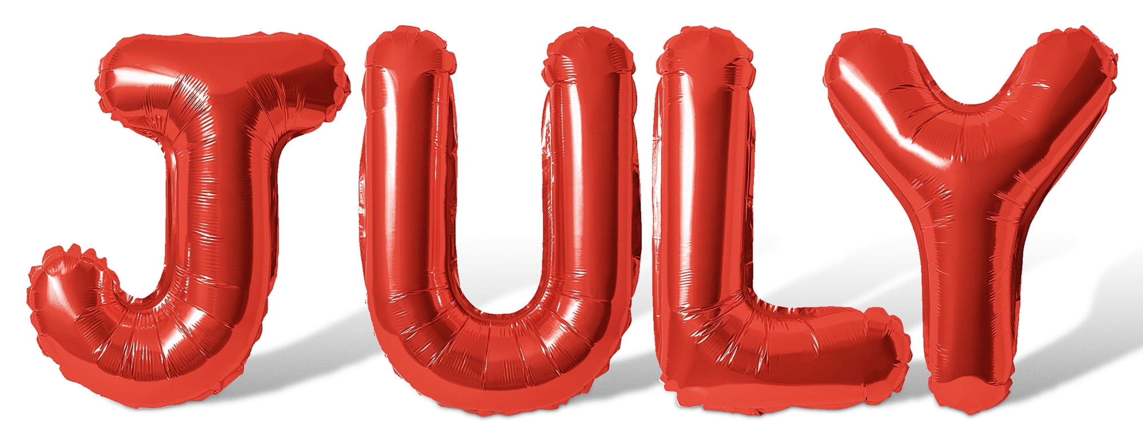 Letter Balloons - JULY 16