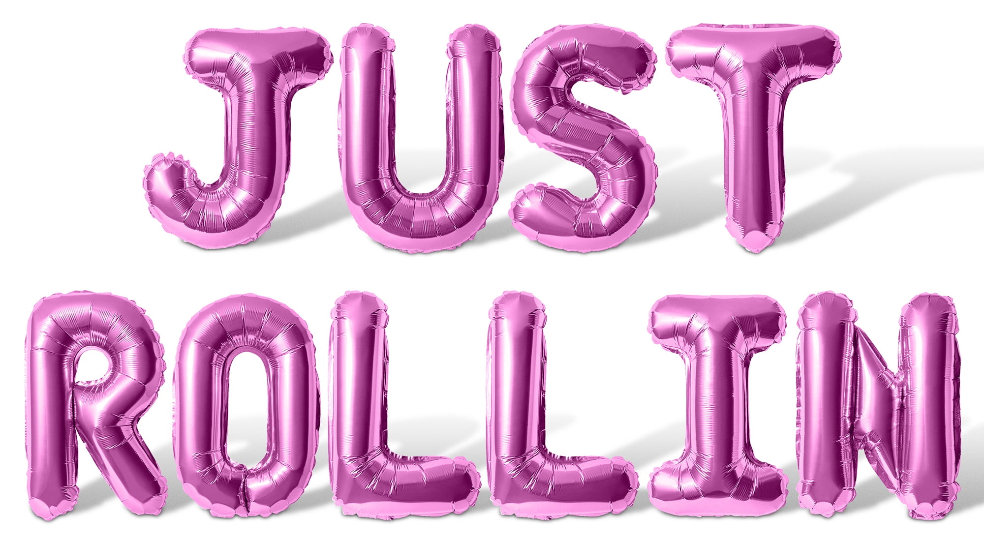 Letter Balloons - JUST ROLLIN 16