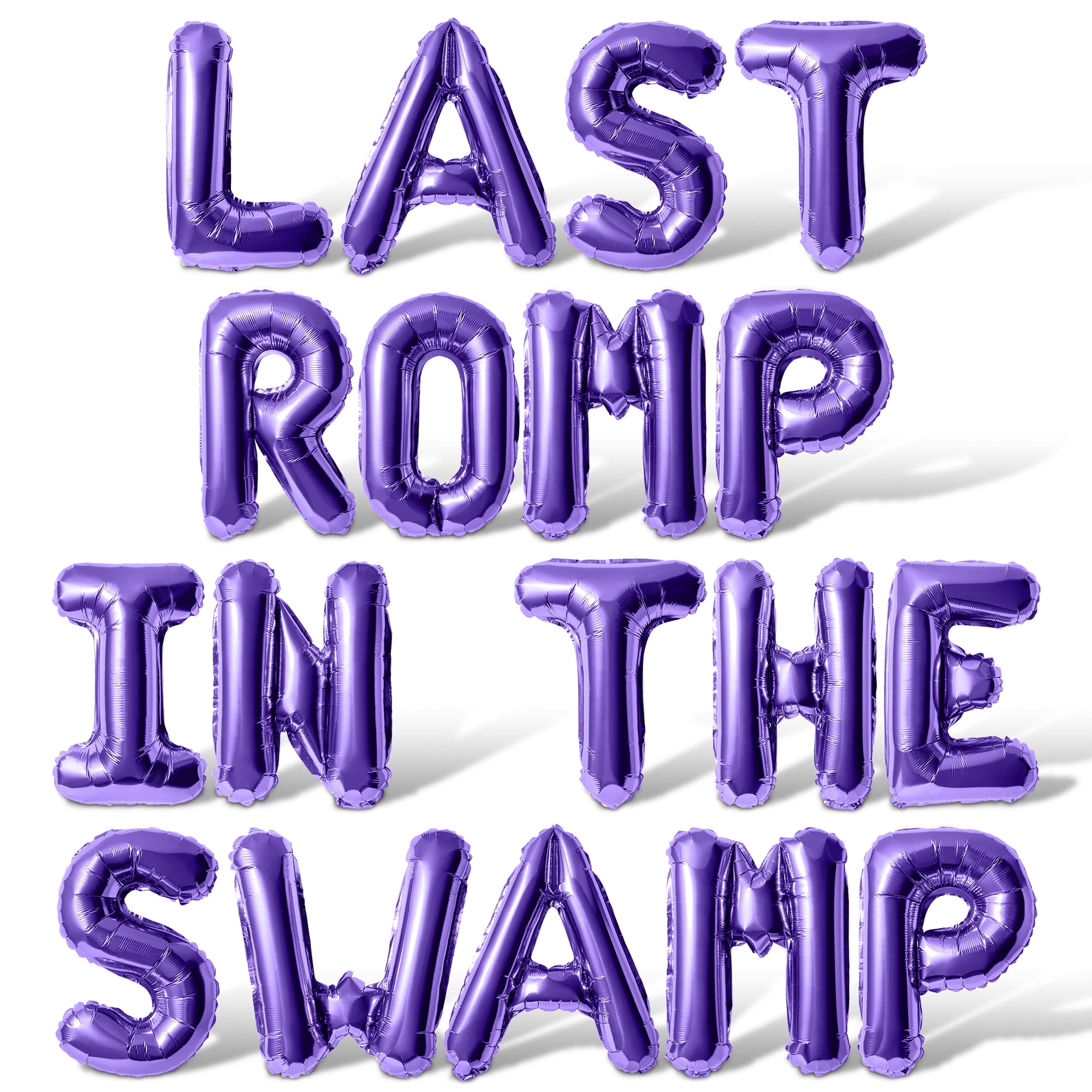 Letter Balloons - LAST ROMP IN THE SWAMP 16