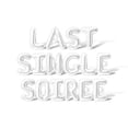 thumbnail image 1 of Letter Balloons - LAST SINGLE SOIREE 16" Inch Alphabet Letters Foil Mylar Balloon Bachelorette or Bridal Shower Party Banner (White), 1 of 5