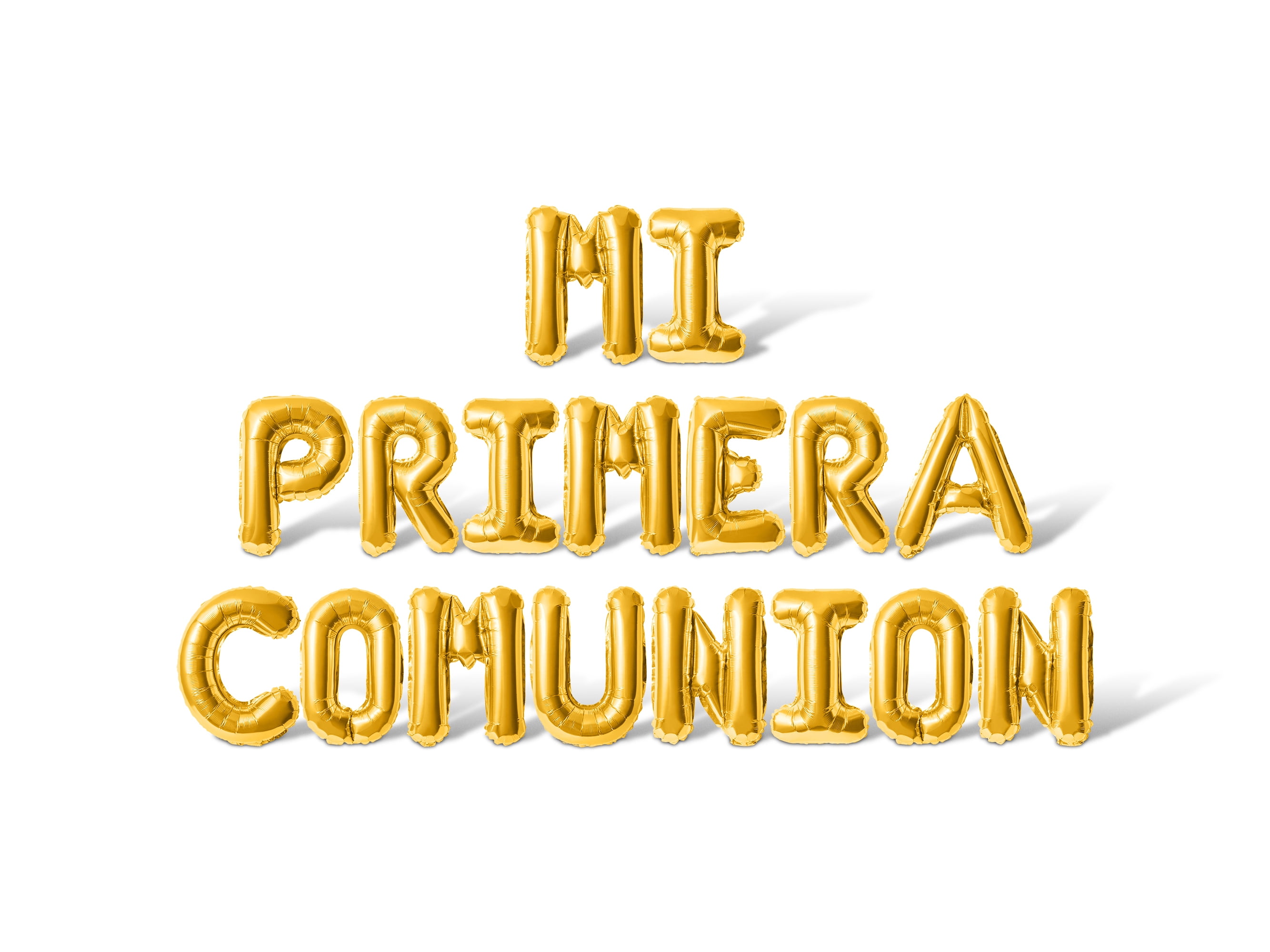 Letter Balloons - MI PRIMERA COMUNION 16