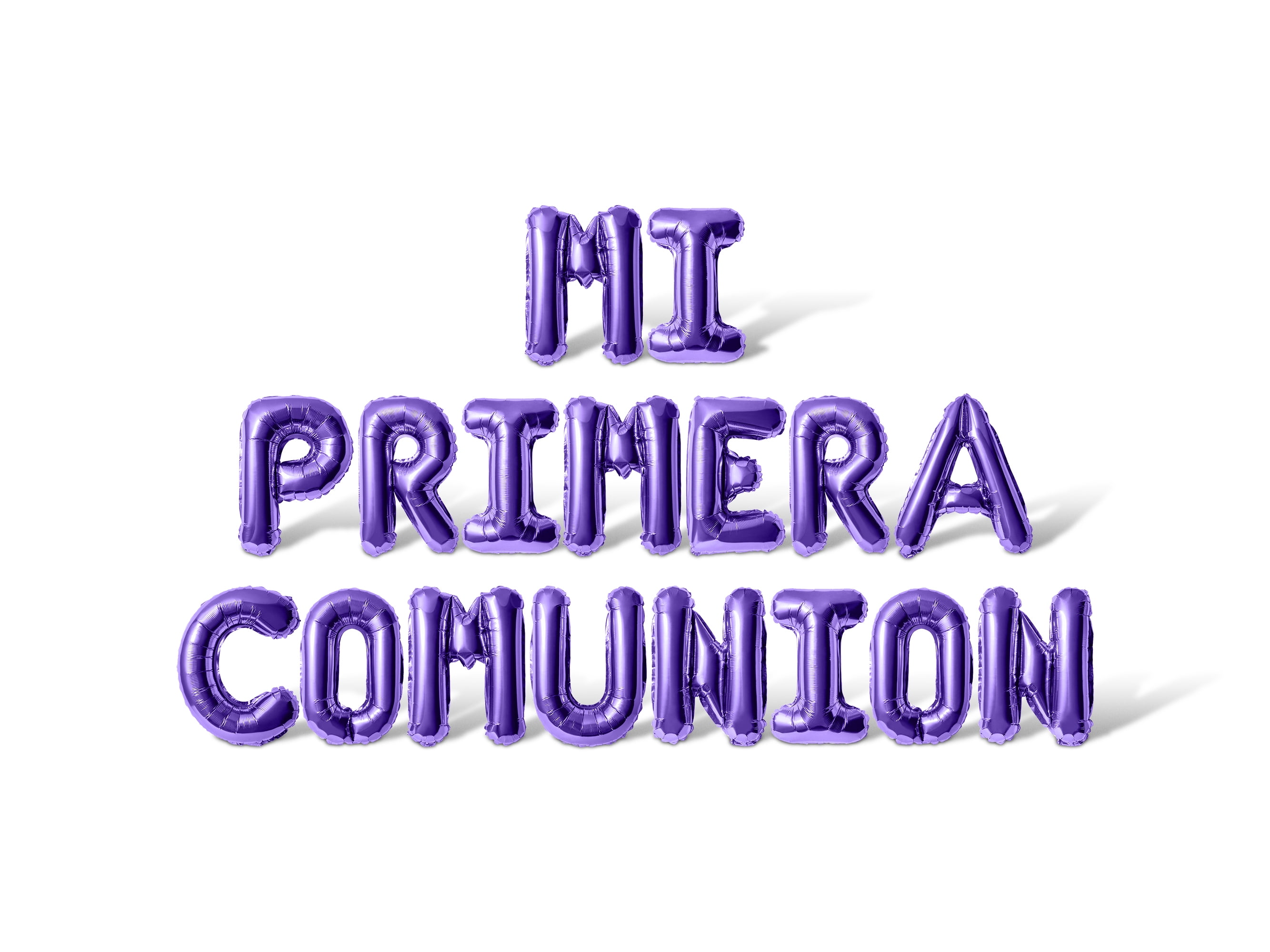 Letter Balloons - MI PRIMERA COMUNION 16