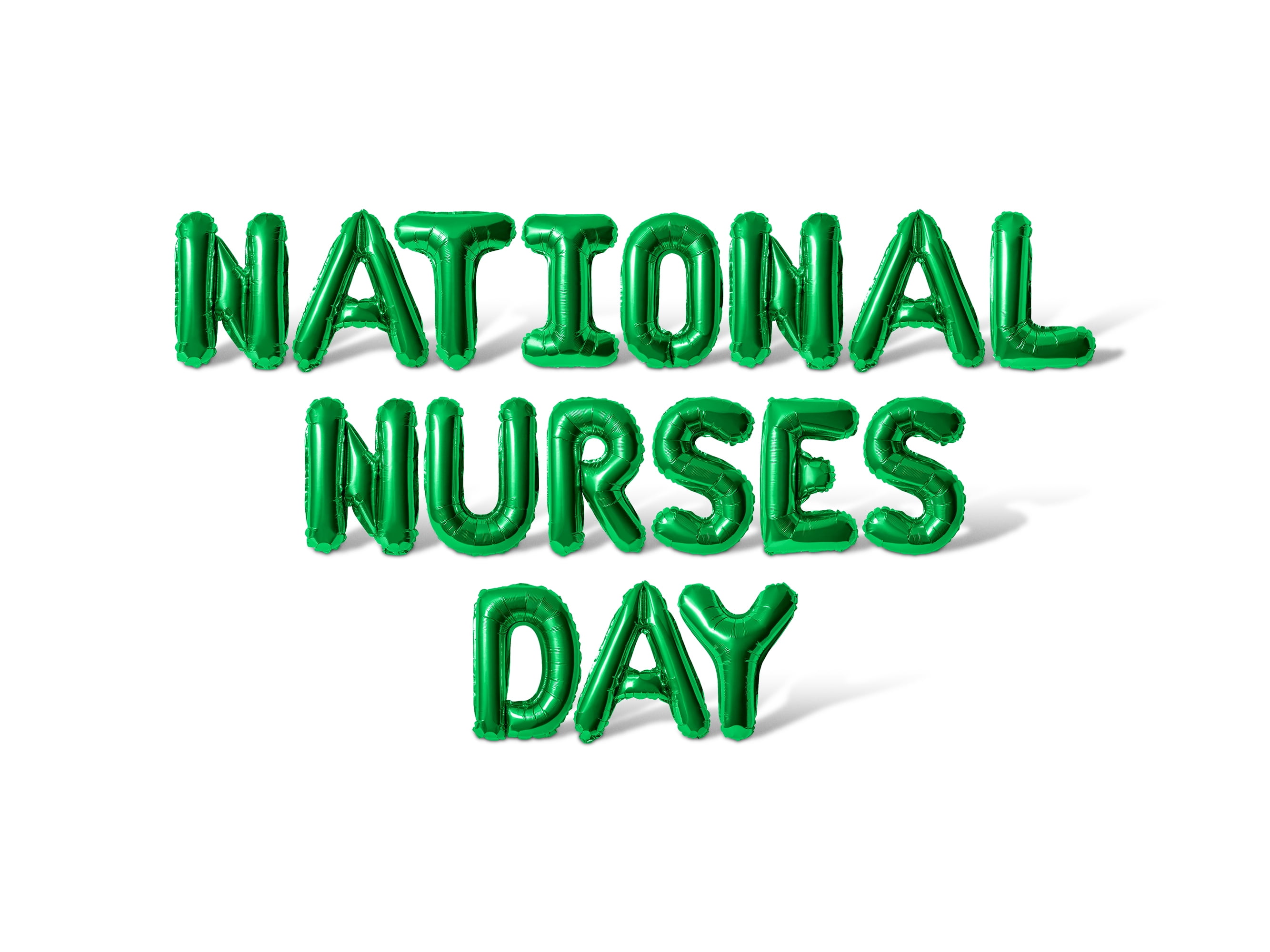 Letter Balloons NATIONAL NURSES DAY 16" Inch Alphabet Letters Foil