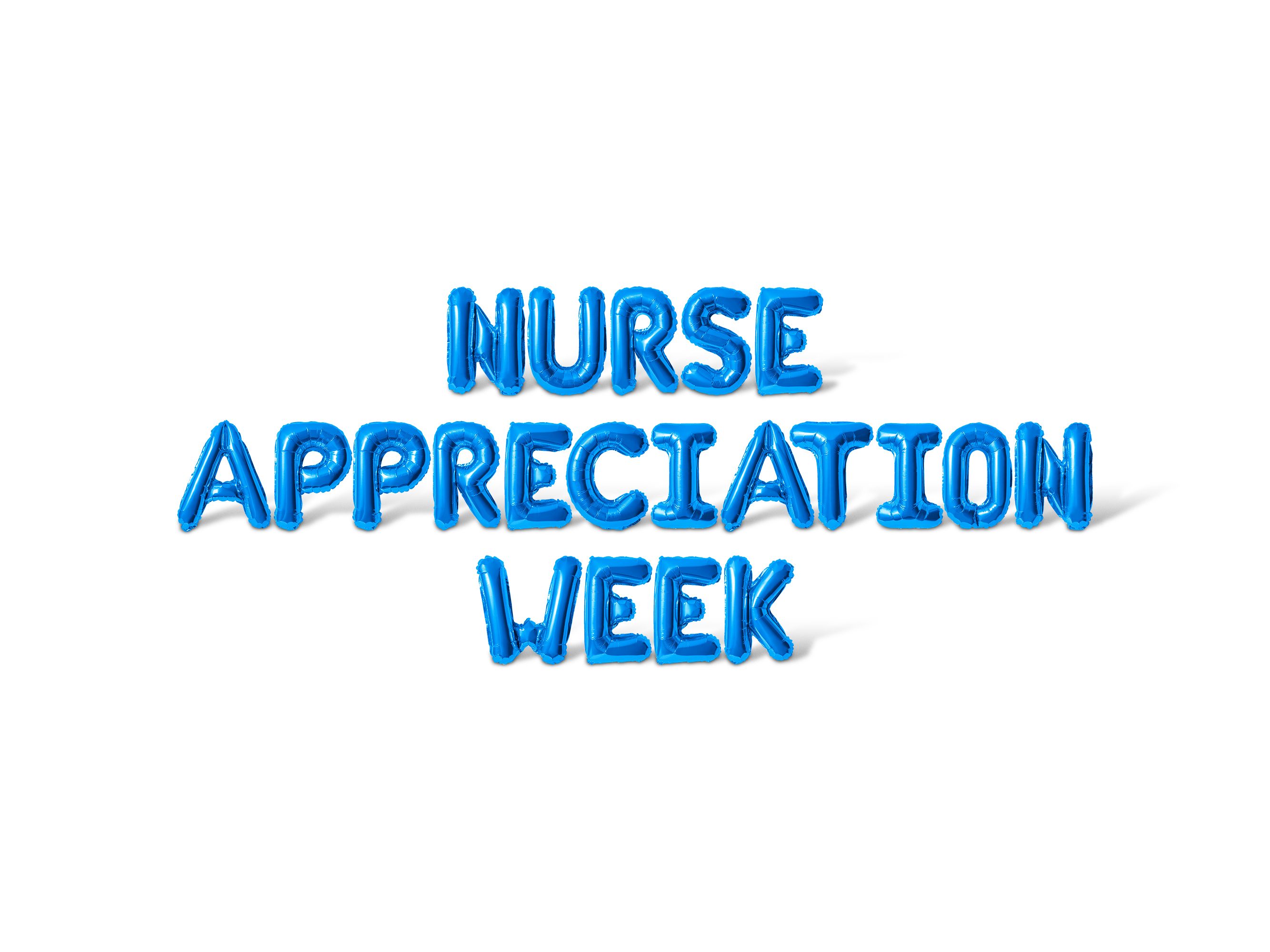 Letter Balloons NURSE APPRECIATION WEEK 16" Inch Alphabet Letters