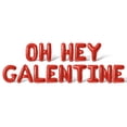 thumbnail image 1 of Letter Balloons - OH HEY GALENTINE 16" Inch Alphabet Letters Foil Mylar Balloon Galentines Day Party Banner (Red), 1 of 5