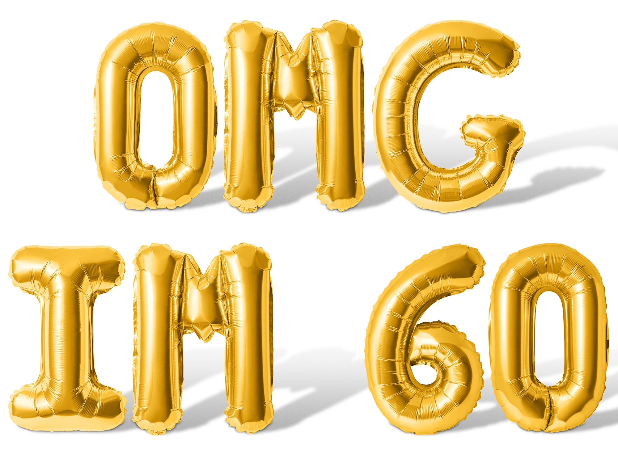 Letter Balloons - OMG IM 60 16