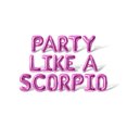 thumbnail image 1 of Letter Balloons - PARTY LIKE A SCORPIO 16" Inch Alphabet Letters Foil Mylar Balloon Birthday Party Banner (Pink), 1 of 5