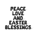 thumbnail image 1 of Letter Balloons - PEACE LOVE AND EASTER BLESSINGS 16" Inch Alphabet Letters Foil Mylar Balloon Easter Party Banner (Black), 1 of 5