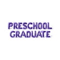 thumbnail image 1 of Letter Balloons - PRESCHOOL GRADUATE 16" Inch Alphabet Letters Foil Mylar Balloon Graduation Day Party Banner (Purple), 1 of 5