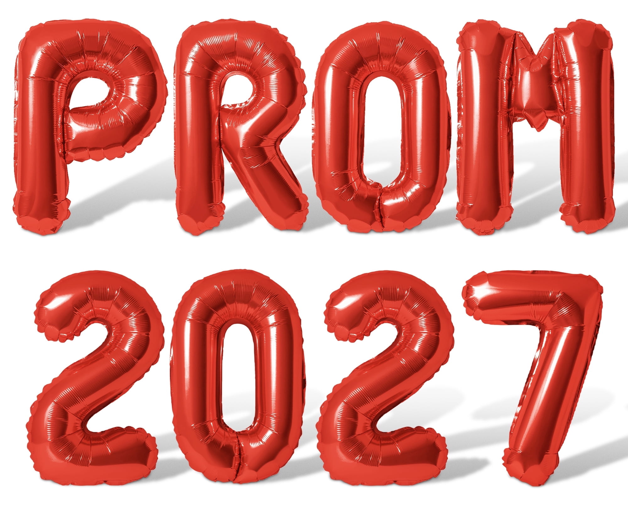 Prom Letters Colorable Letter Balloons - PROM 2027 16
