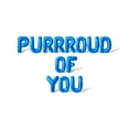 thumbnail image 1 of Letter Balloons - PURRROUD OF YOU 16" Inch Alphabet Letters Foil Mylar Balloon Graduation Day Party Banner (Blue), 1 of 5