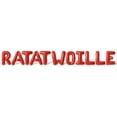 thumbnail image 1 of Letter Balloons - RATATWOILLE 16" Inch Alphabet Letters Foil Mylar Balloon 2nd Birthday Party Banner (Red), 1 of 5