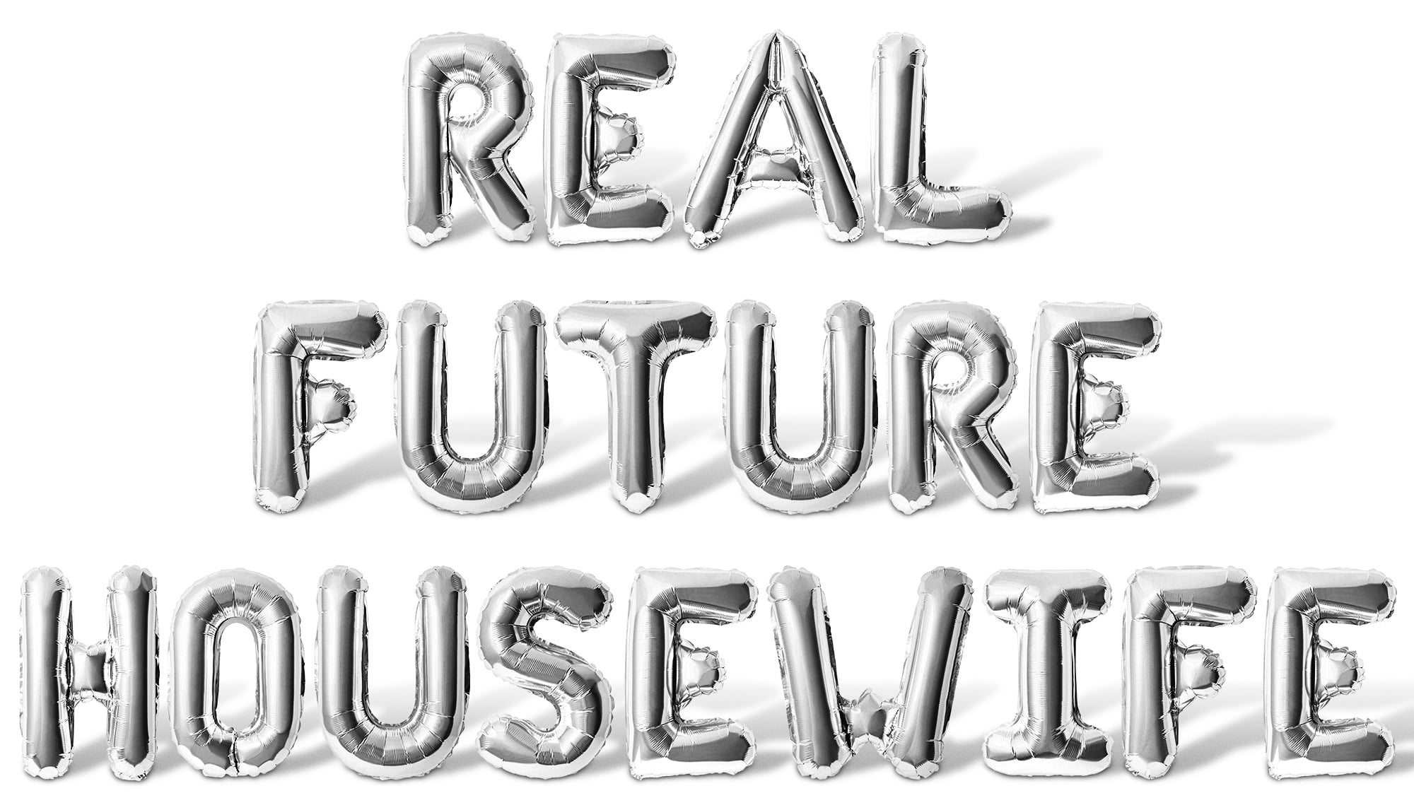 Letter Balloons - REAL FUTURE HOUSEWIFE 16