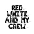thumbnail image 1 of Letter Balloons - RED WHITE AND MY CREW 16" Inch Alphabet Letters Foil Mylar Balloon 4th of July Party Banner (Black), 1 of 5