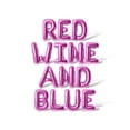 thumbnail image 1 of Letter Balloons - RED WINE AND BLUE 16" Inch Alphabet Letters Foil Mylar Balloon 4th of July Party Banner (Pink), 1 of 5