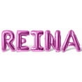 thumbnail image 1 of Letter Balloons - REINA 16" Inch Alphabet Letters Foil Mylar Balloon Birthday Party Banner (Pink), 1 of 5