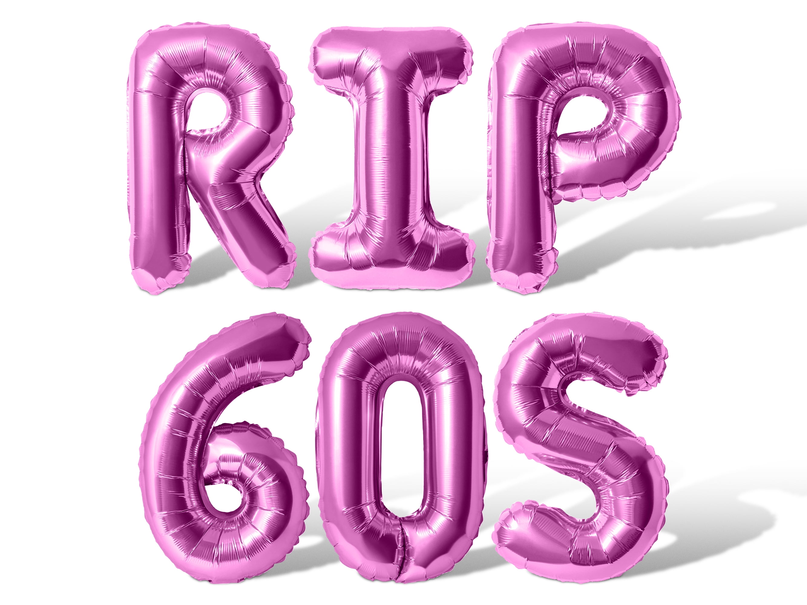 Letter Balloons - RIP 60S 16
