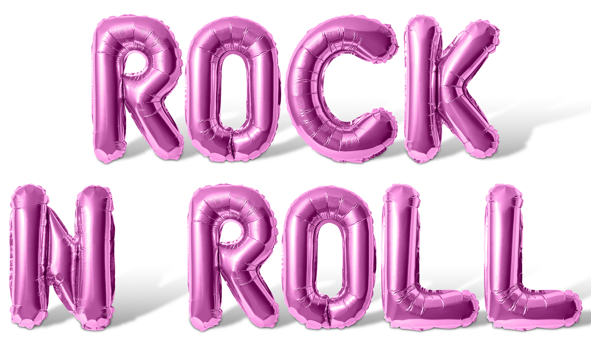 Letter Balloons - ROCK N ROLL 16