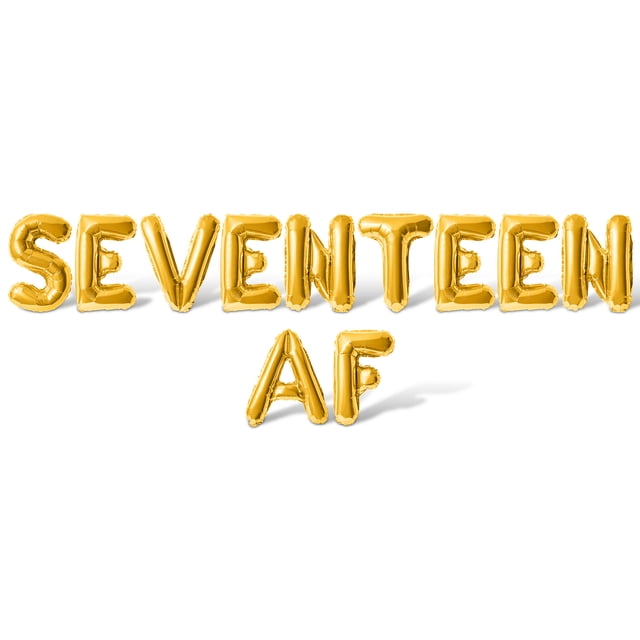 Letter Balloons - SEVENTEEN AF 16