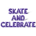 thumbnail image 1 of Letter Balloons - SKATE AND CELEBRATE 16" Inch Alphabet Letters Foil Mylar Balloon Birthday Party Banner (Purple), 1 of 5