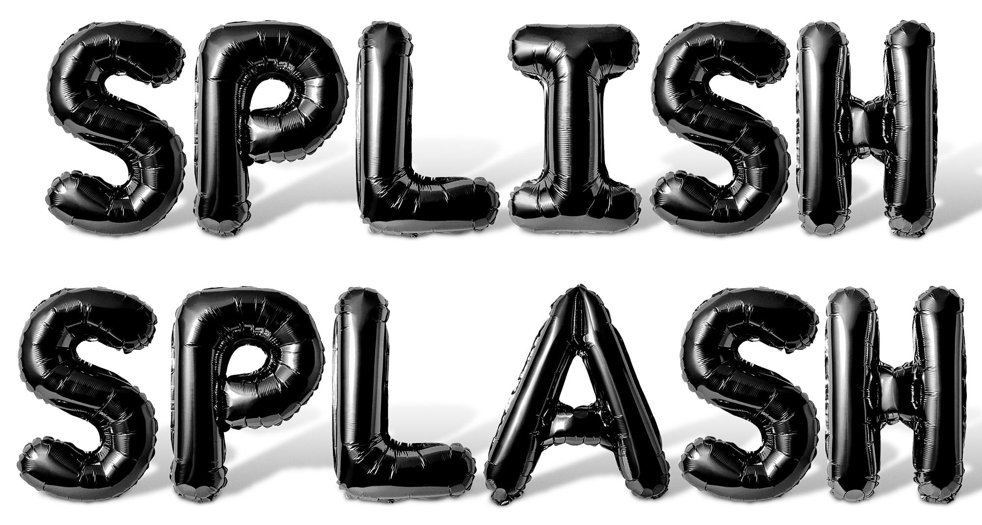 Letter Balloons - SPLISH SPLASH 16