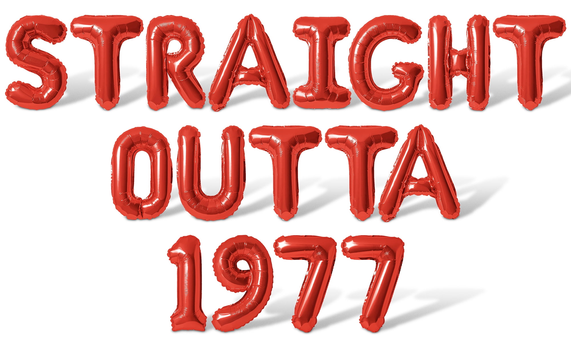 Letter Balloons - STRAIGHT OUTTA 1977 16
