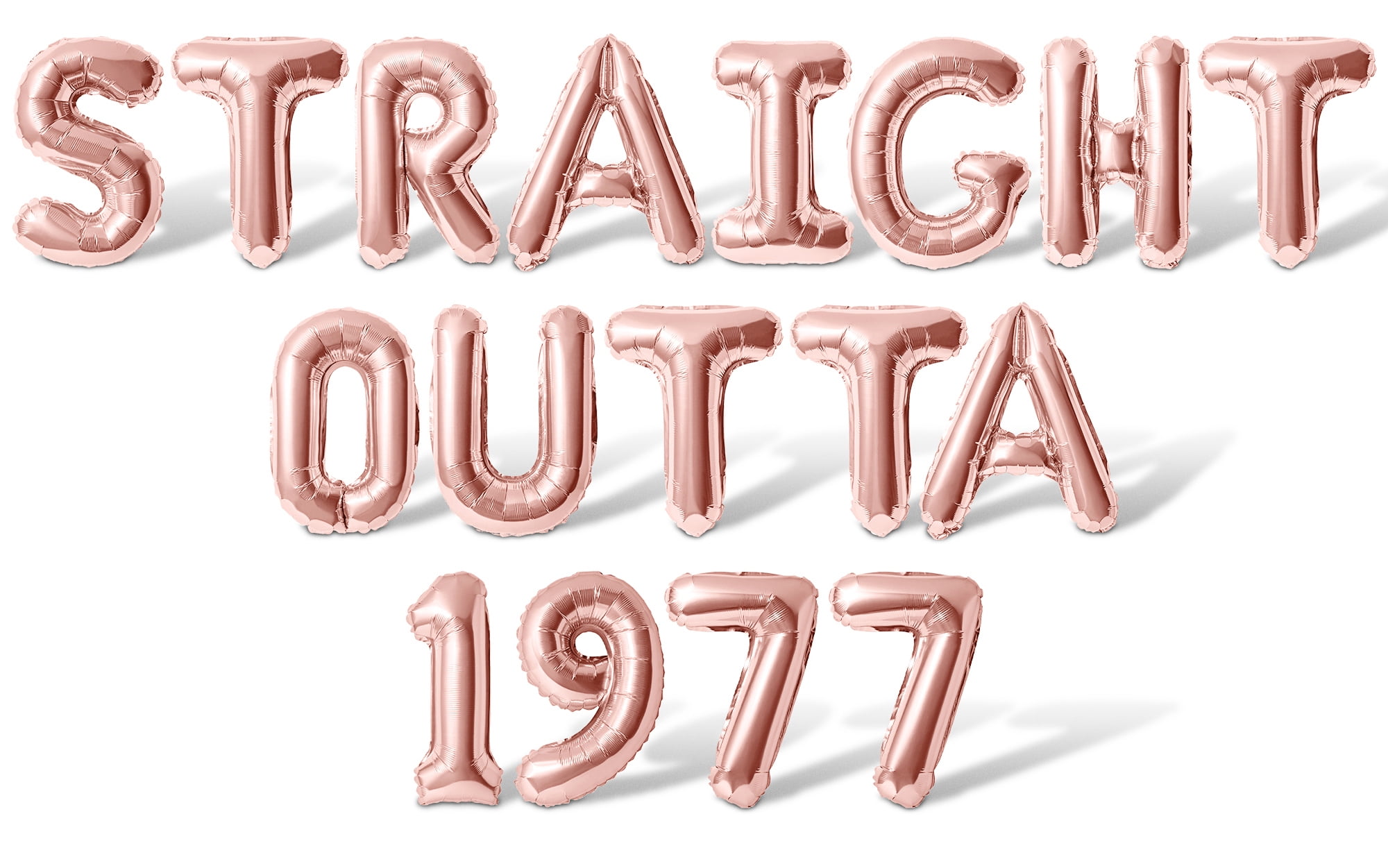 Letter Balloons - STRAIGHT OUTTA 1977 16