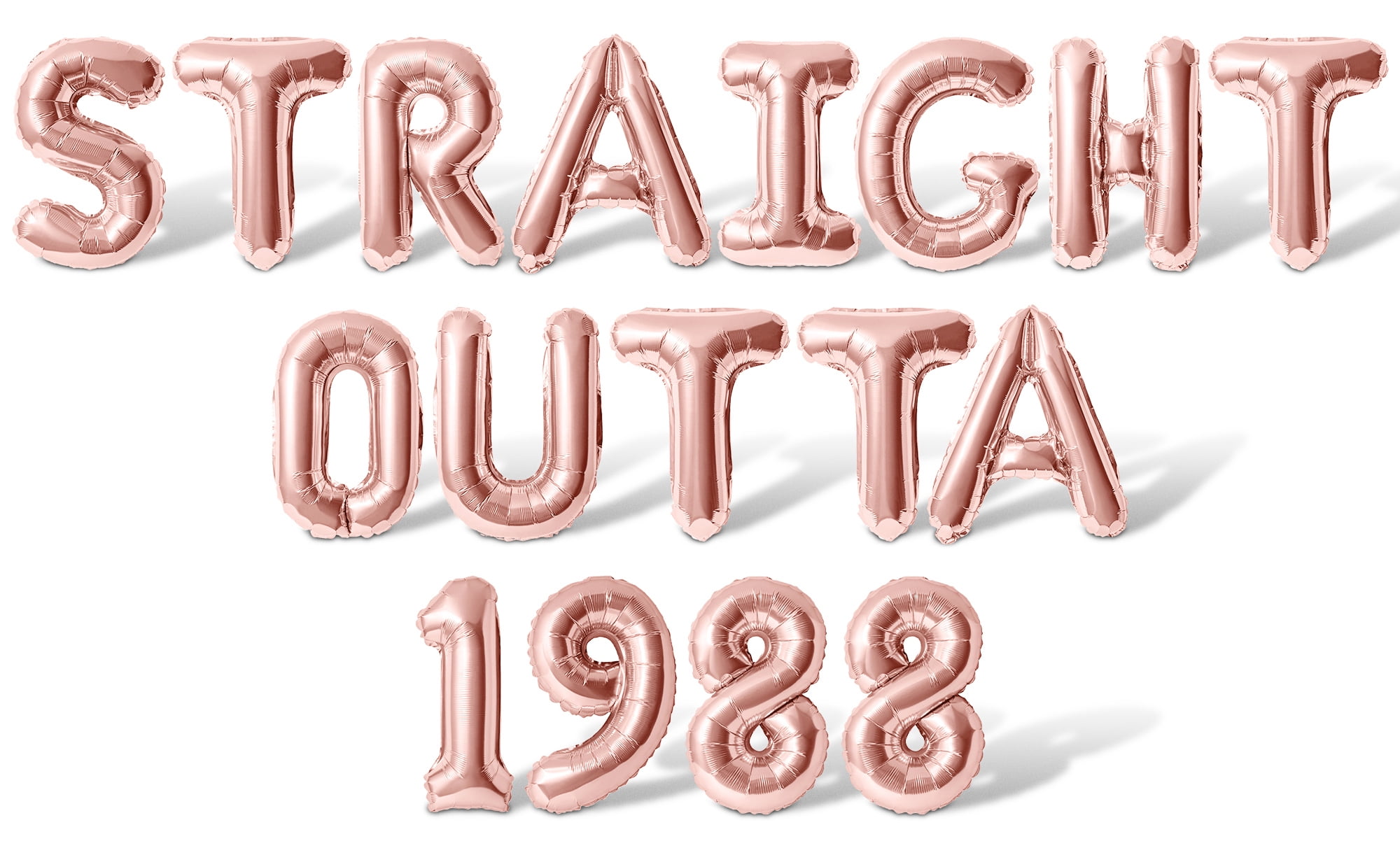 Letter Balloons - STRAIGHT OUTTA 1988 16