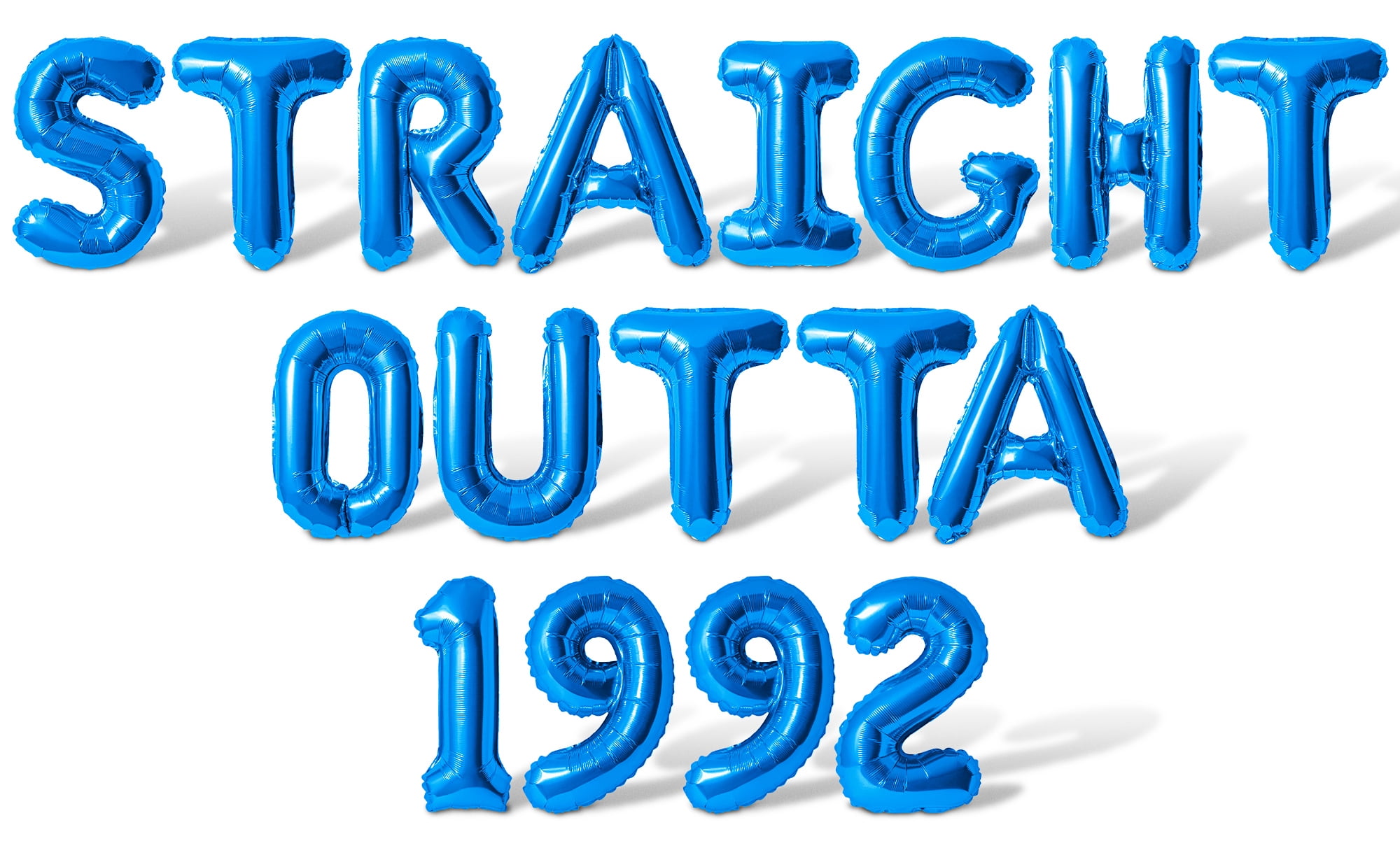 Letter Balloons - STRAIGHT OUTTA 1992 16